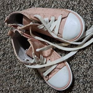 8T Old Navy Gym Shoe with zipper